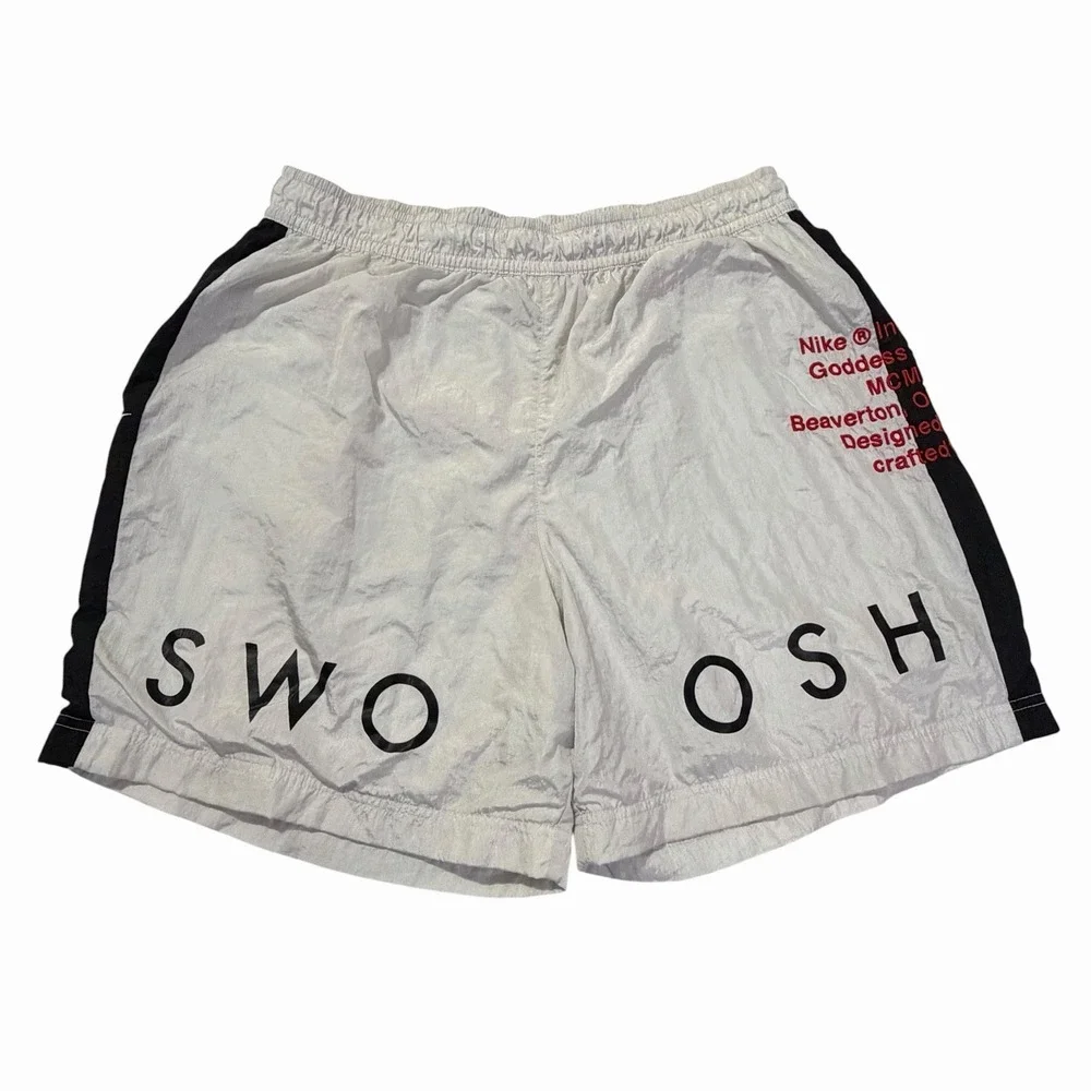 Nike Men's Sportswear Swoosh Woven Shorts CJ4904-100 Men's Size L